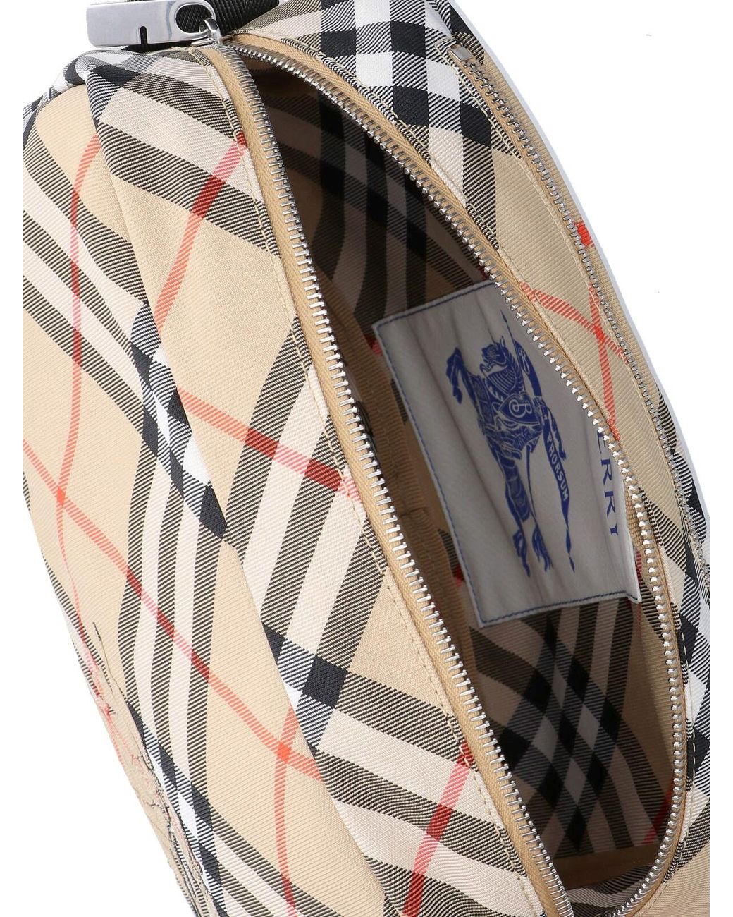 Burberry White Check' Crossbody Bag for men
