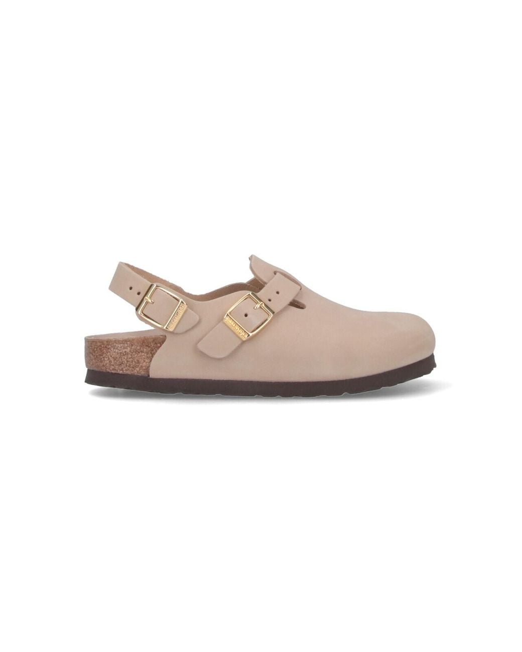 Birkenstock White Tokio Slingback Mules