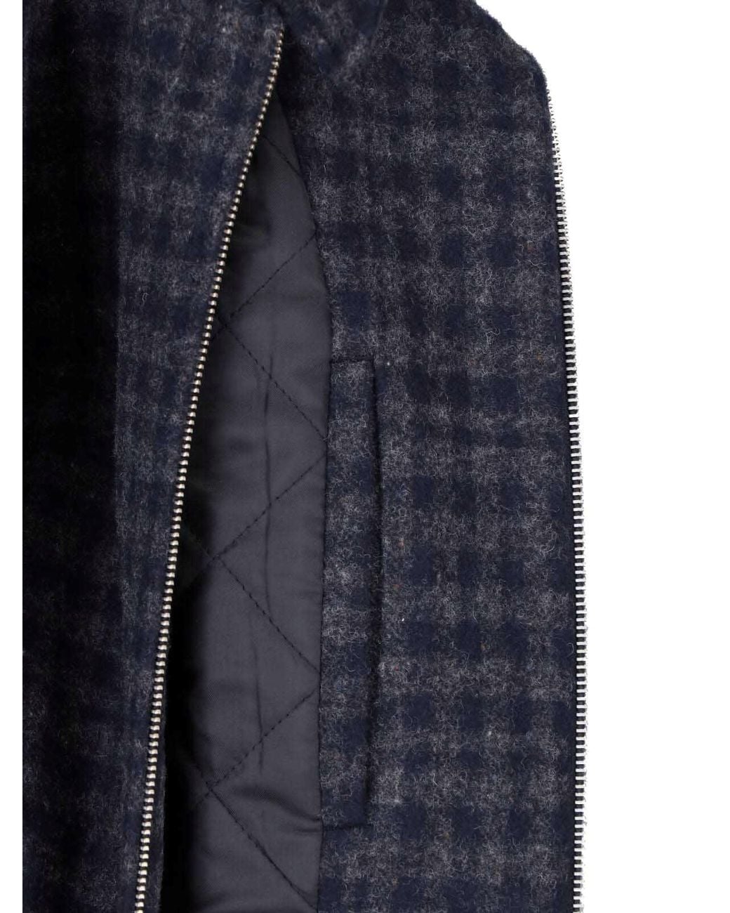 DUNST Blue Wool Jacket