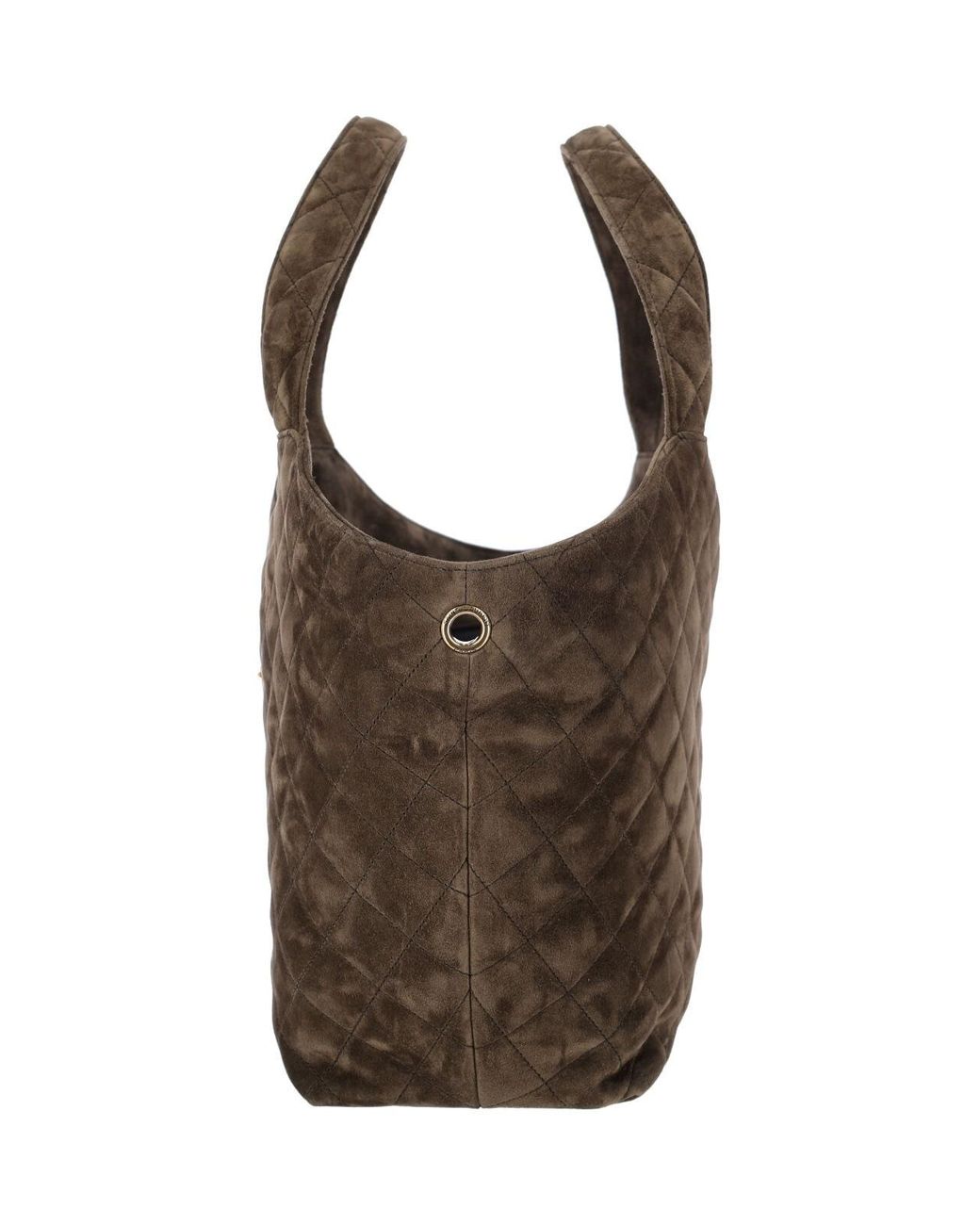 Saint Laurent Brown Medium Tote Bag "Icare"