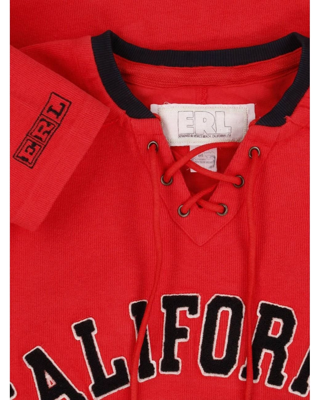 ERL Red Hockey Jersey “California”