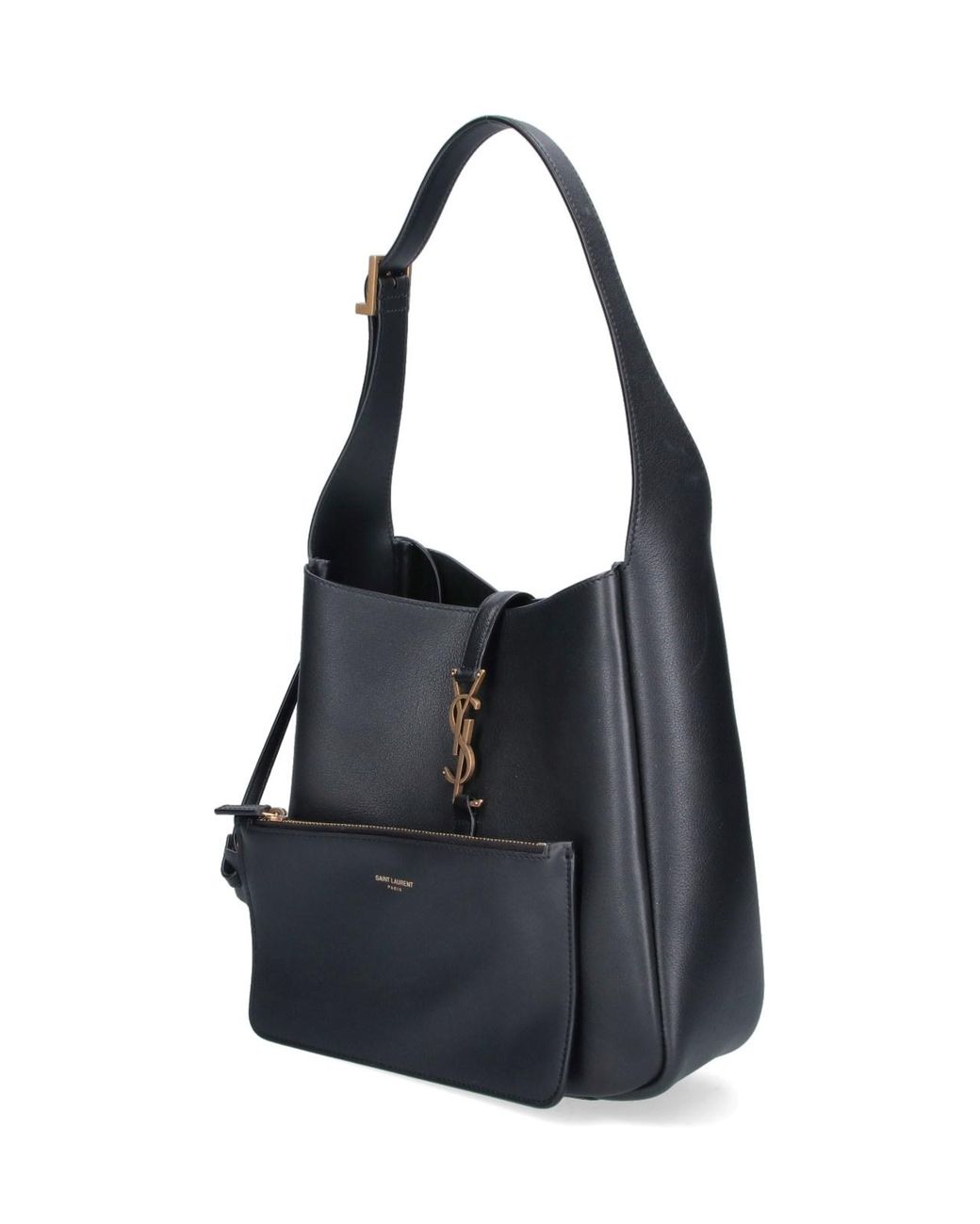 Saint Laurent Black Small Shoulder Bag "Le 5 À 7"