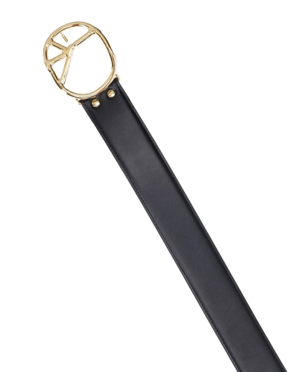 Needles Black Belt “Peace” for men