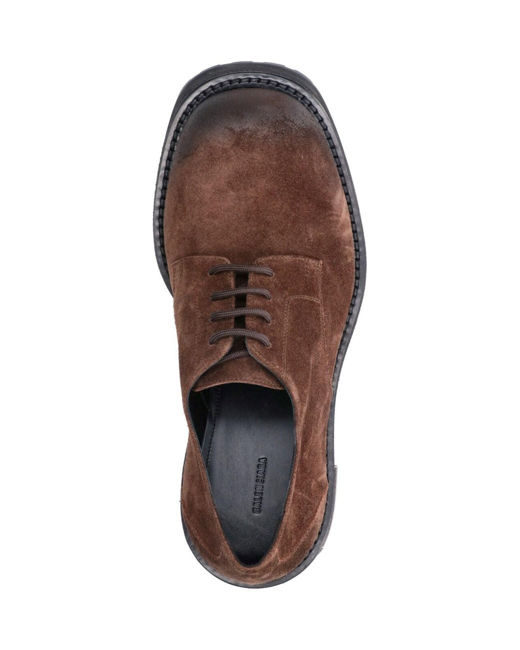 Balenciaga Brown Derby Shoes “Venom” for men