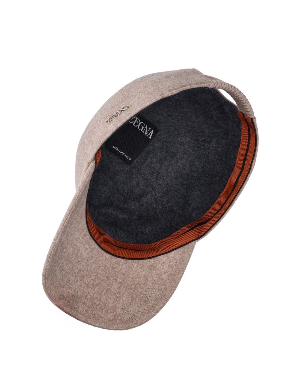 Zegna Natural Cashmere Baseball Cap for men