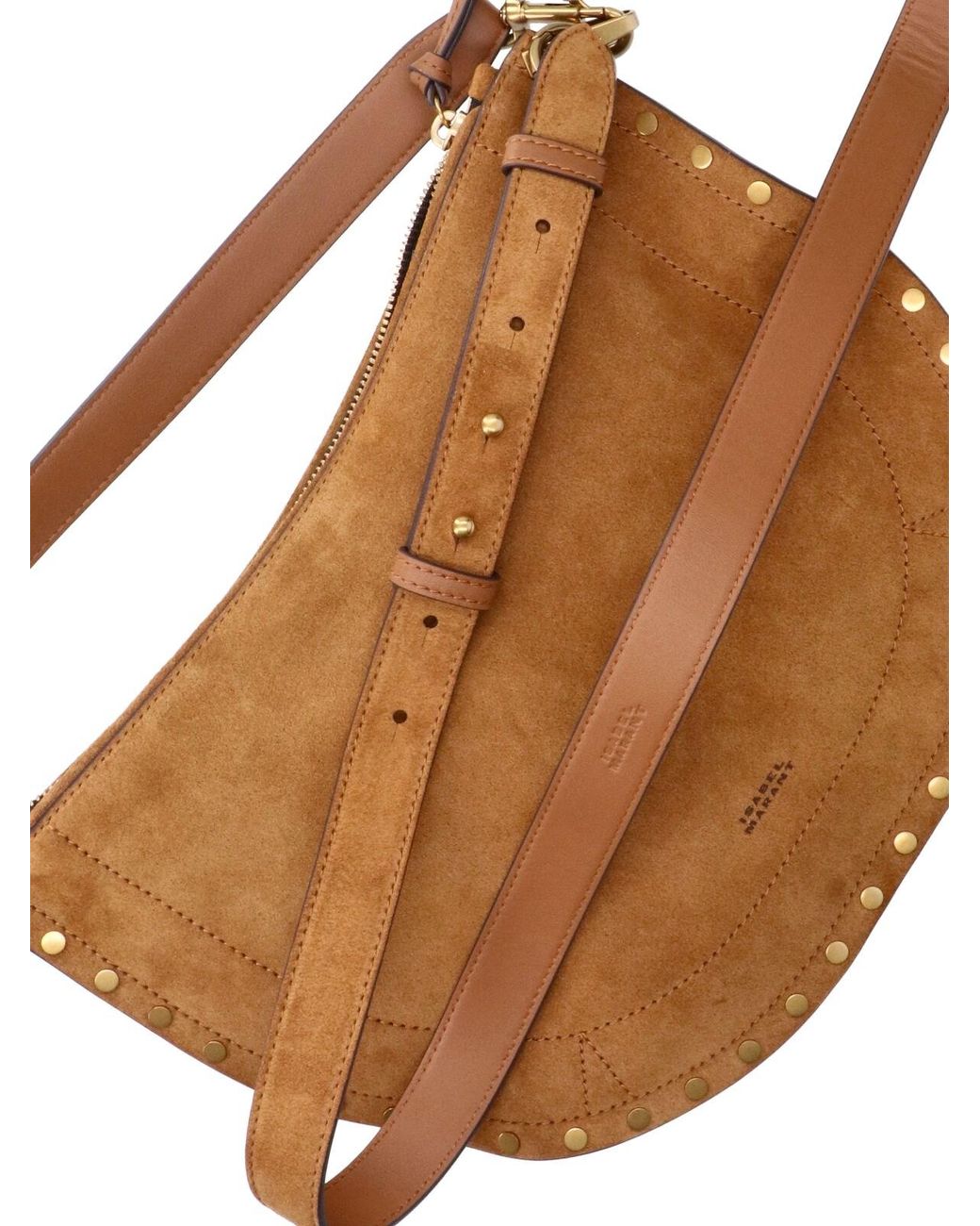 Isabel Marant White Shoulder Bag “Oksan Soft”