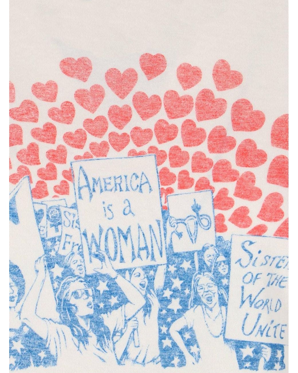 Re/done White Re-Done T-Shirts And Polos Cotton