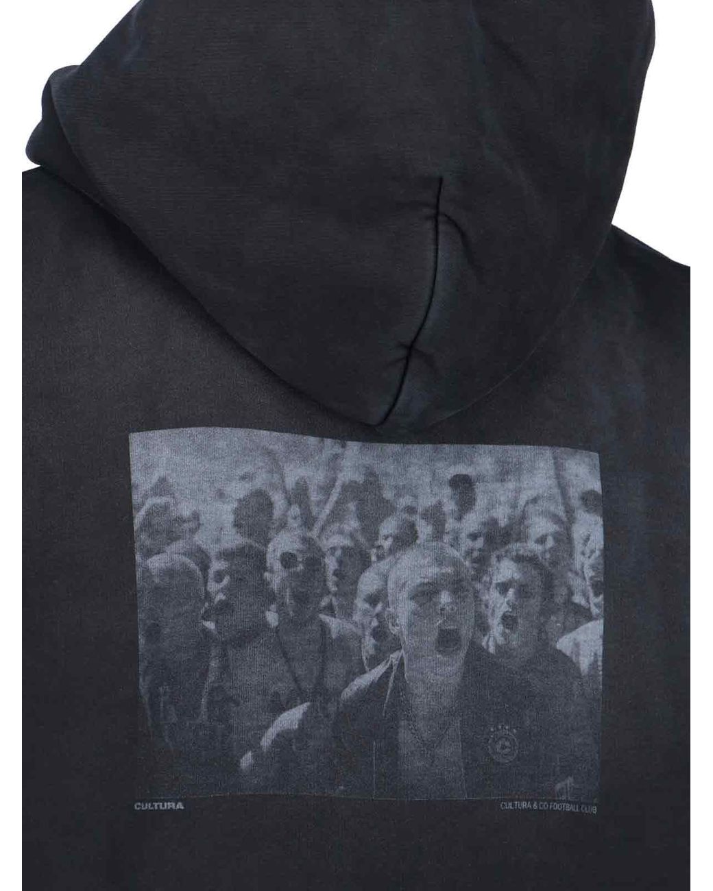 Cultura Blue Logo Hoodie for men