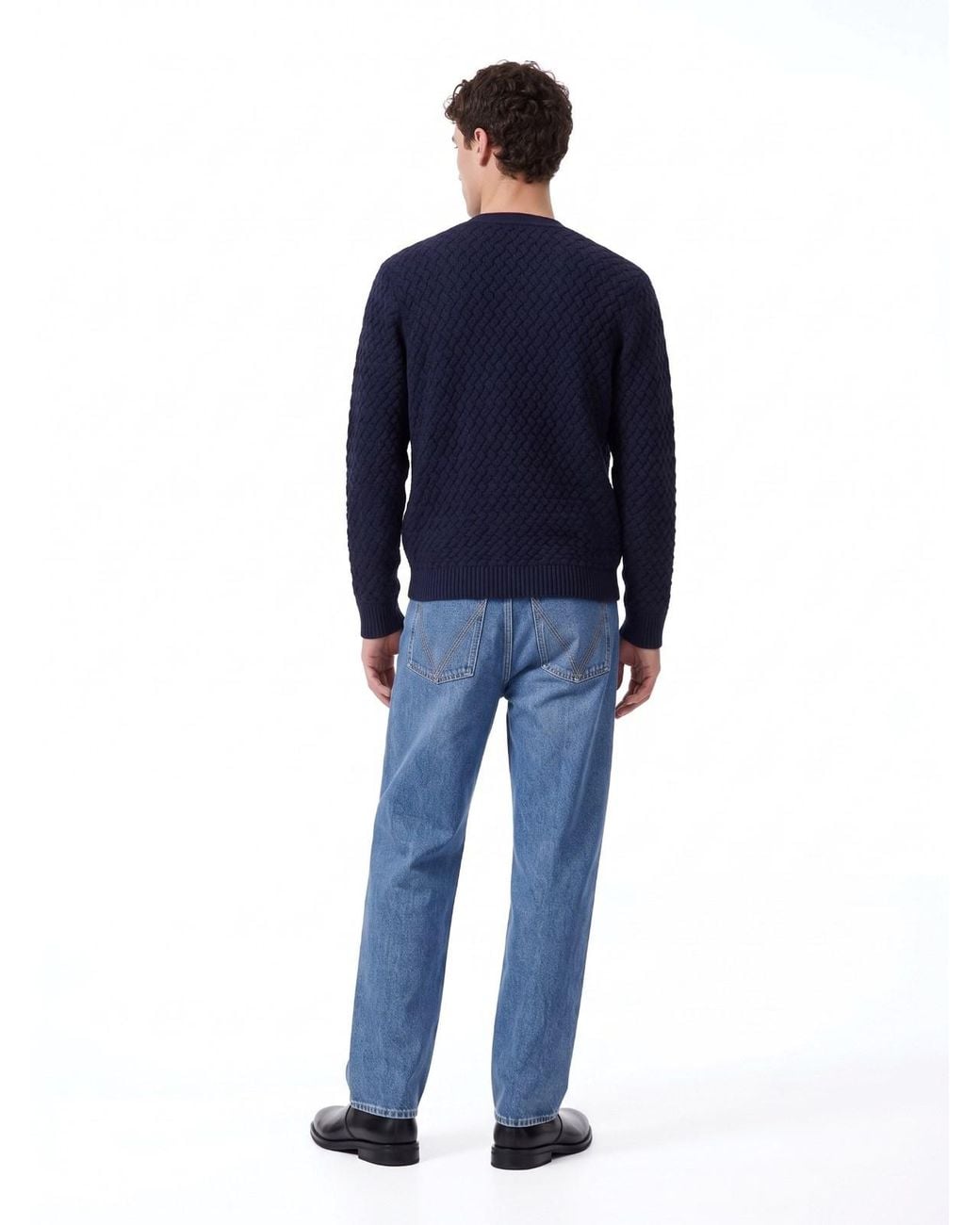 Bottega Veneta Blue Wool Cardigan for men