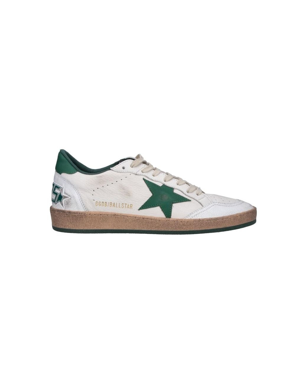 Golden Goose Deluxe Brand White Sneakers "Ballstar" for men