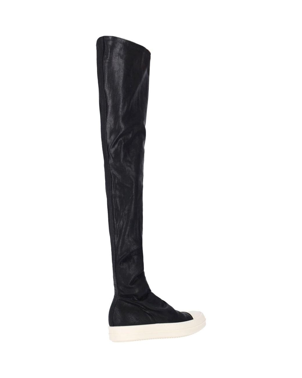Rick Owens Black Boots "High Socks Sneaks"