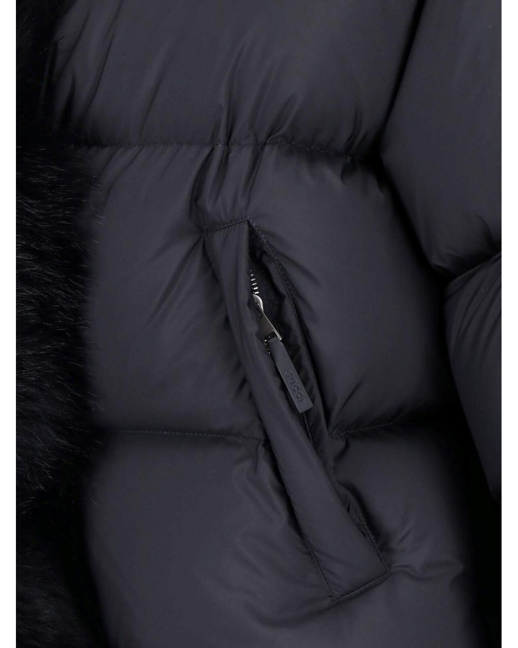 Giacca Con Shearling di Gucci in Black