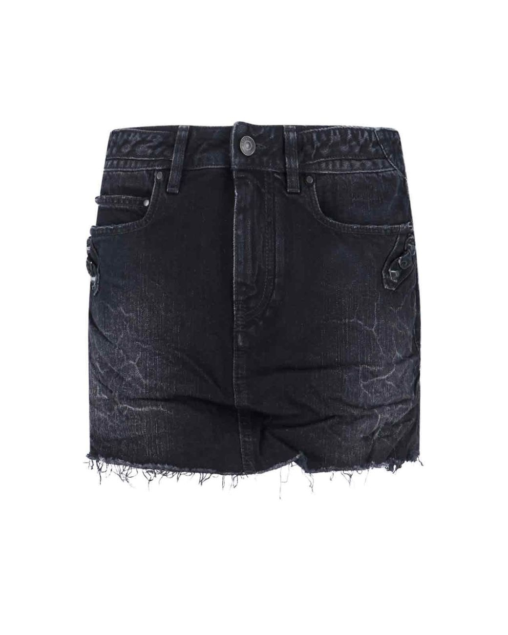 Balenciaga Blue Mini Skirt City