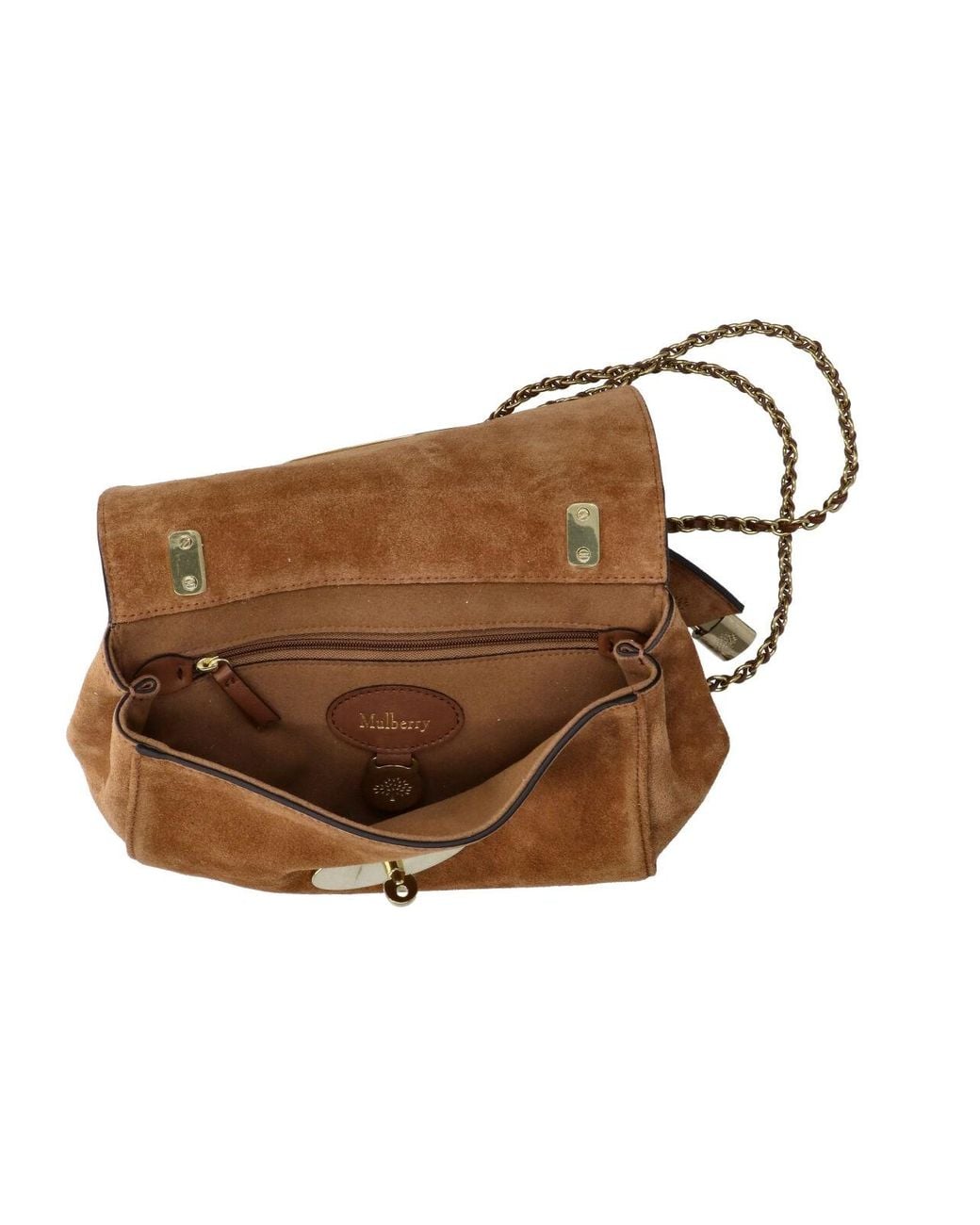 Mulberry Brown Shoulder Bag "Vintage Oak"