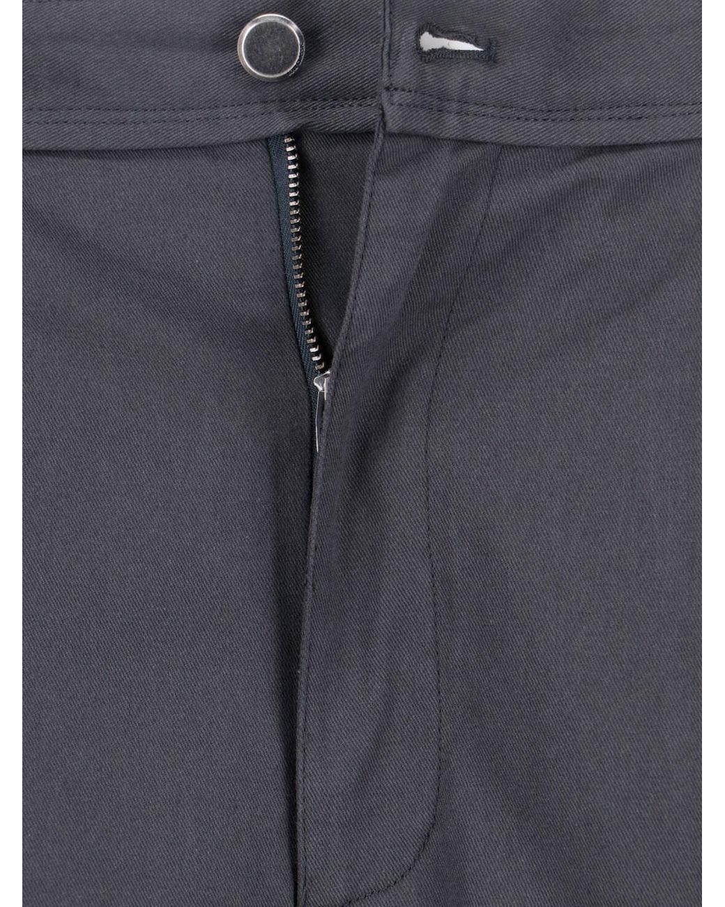 Low Classic Blue Tailored Trousers