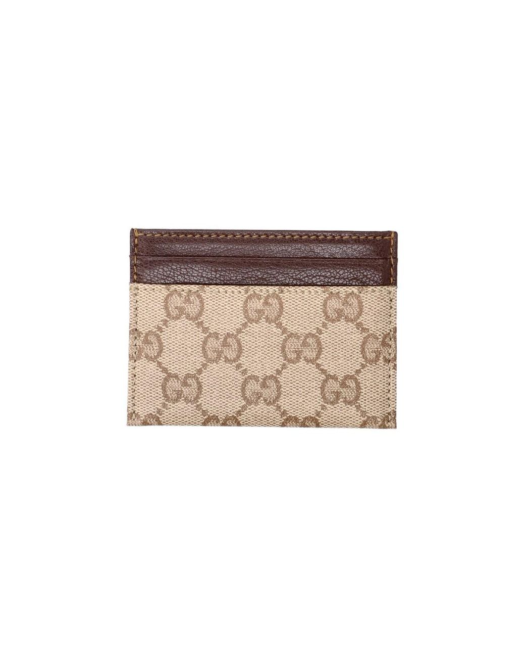 Gucci Natural Cardholder Essence Classic" for men