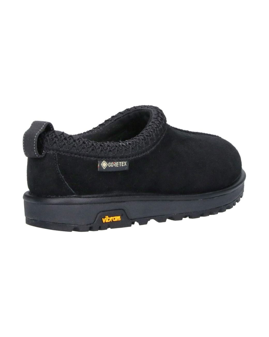 Ugg Black Waterproof Slip-On Shoe With Lug Sole