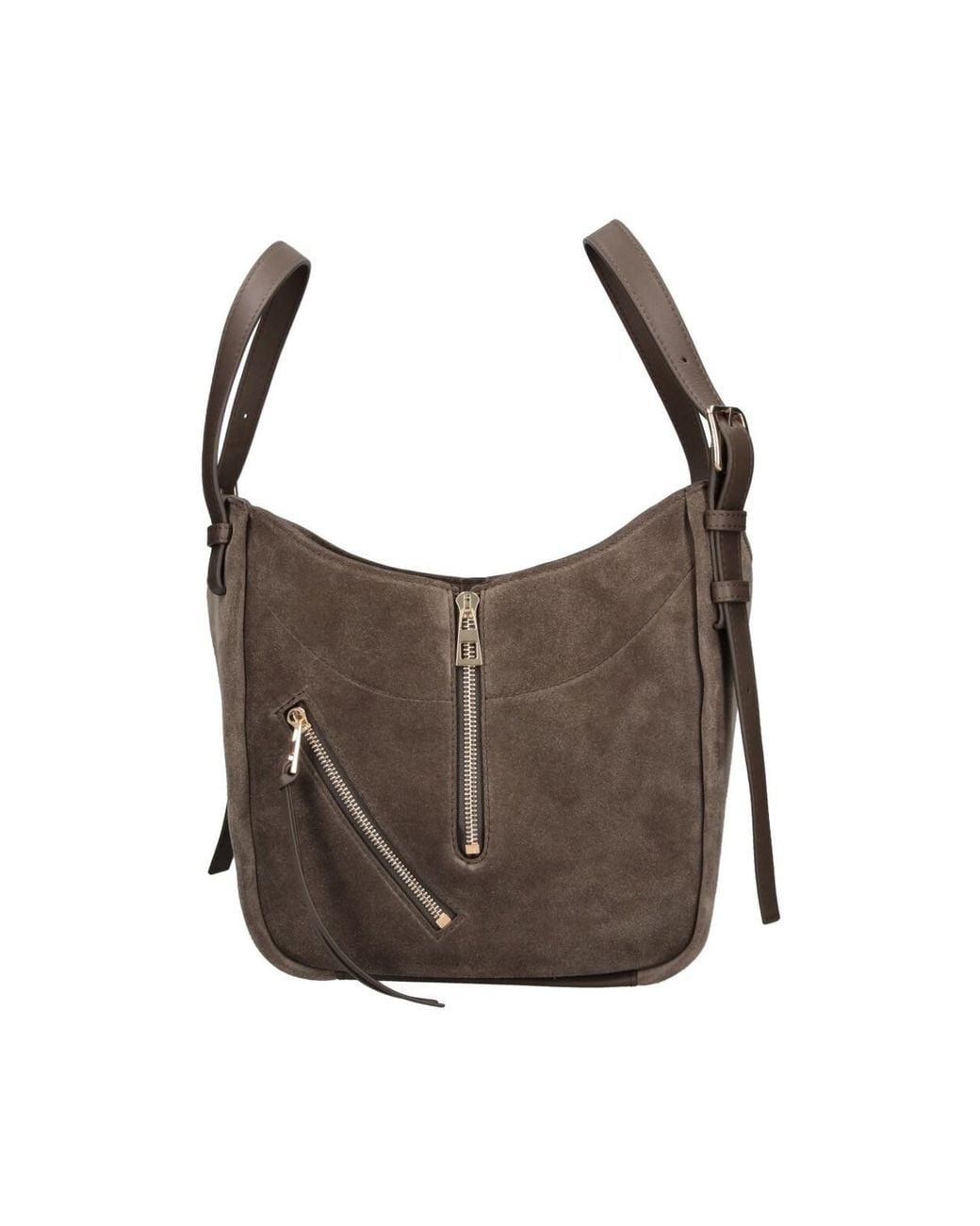 Loewe Brown Medium Shoulder Bag "Hammock Flip"
