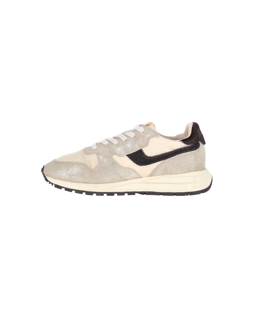 Autry White Leather Reelwind Low Sneakers