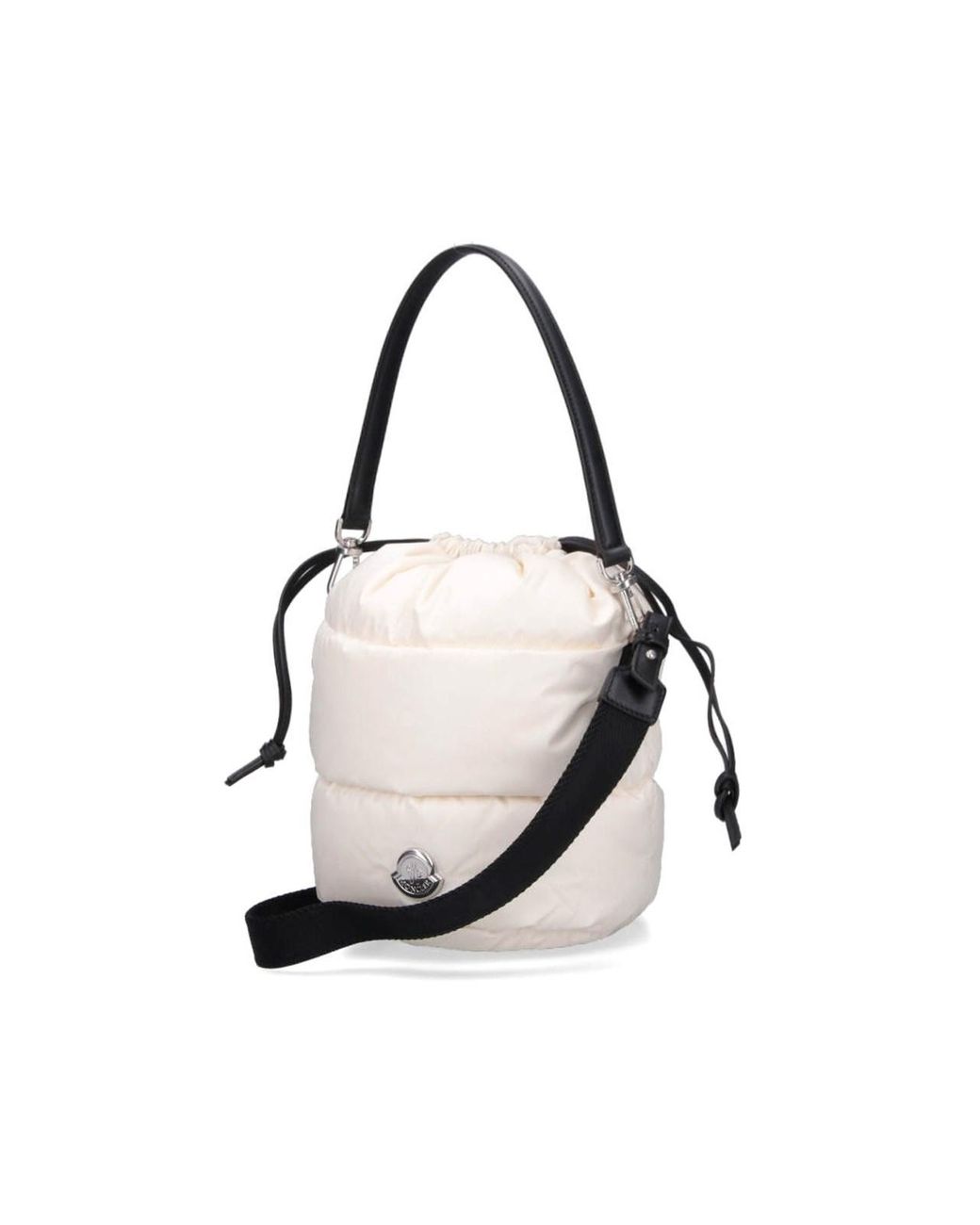 Borsa Secchiello "Caradoc" di Moncler in White