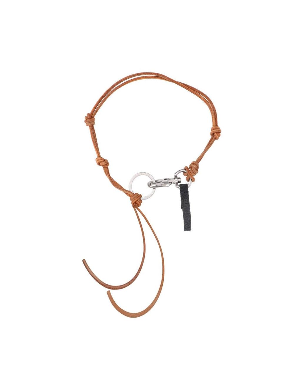 Our Legacy White Keychain Charm "Udon Ladon"