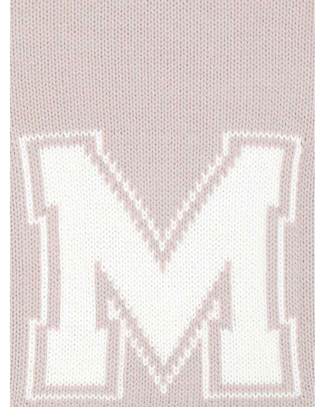 MM6 by Maison Margiela Pink Logo Sweater for men