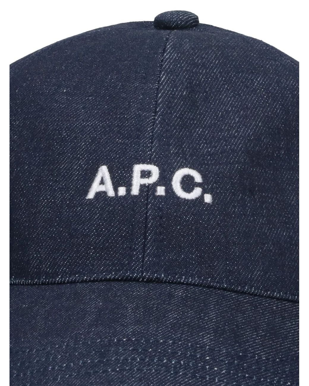 Cappello Baseball "Charlie" di A.P.C. in Blue