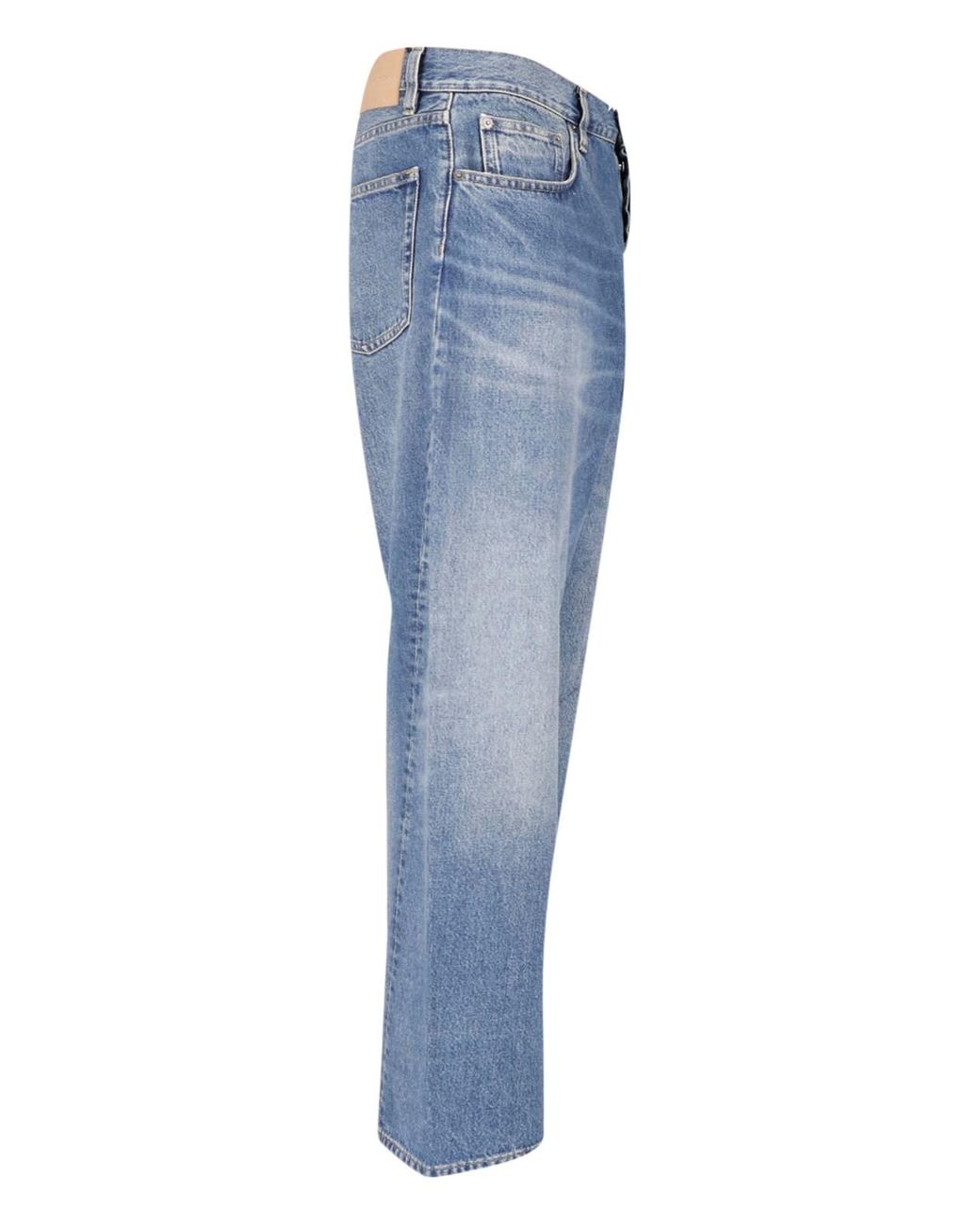 sunflower Blue Wide Jeans for men