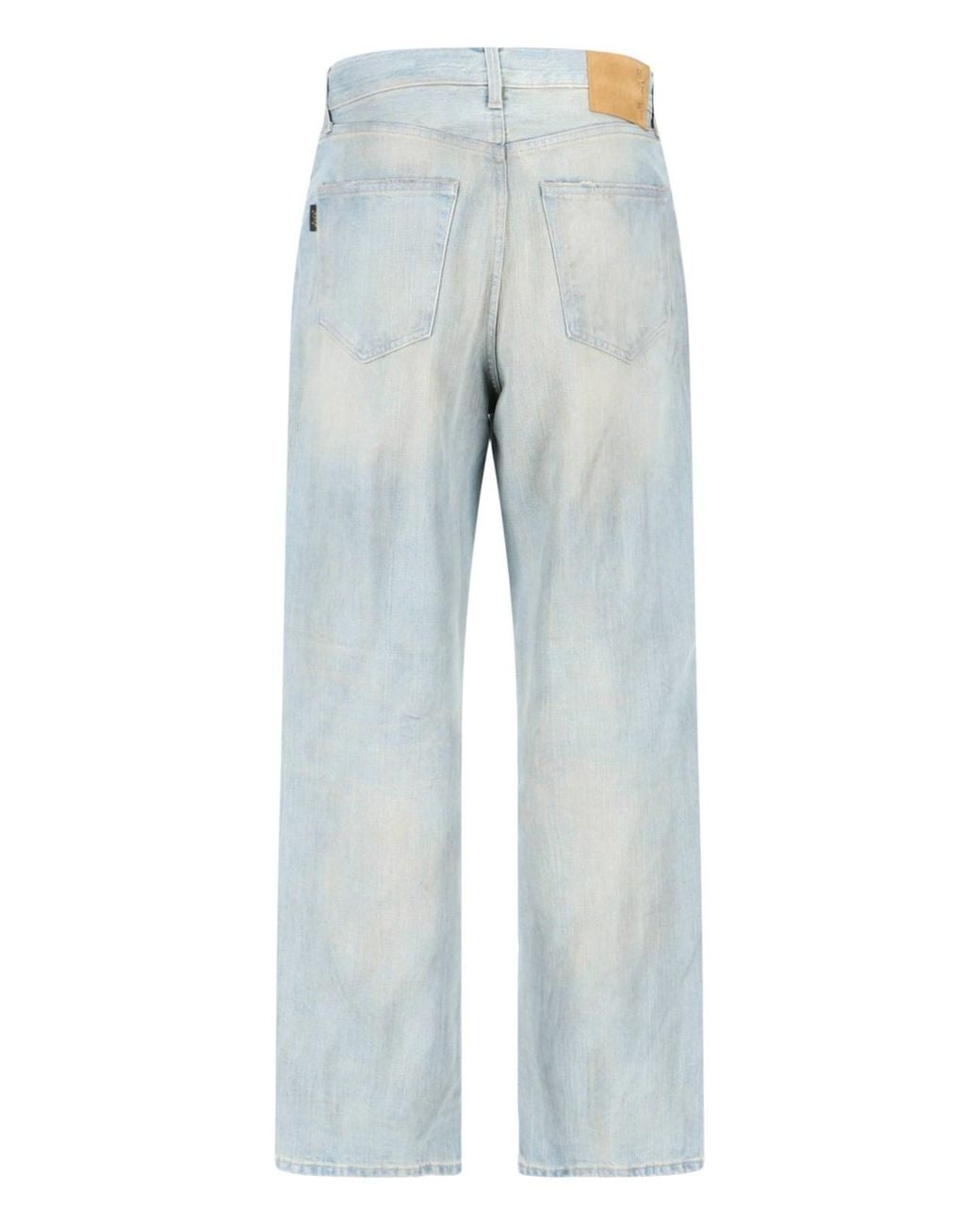 Haikure Blue Wide Jeans "Logan" for men