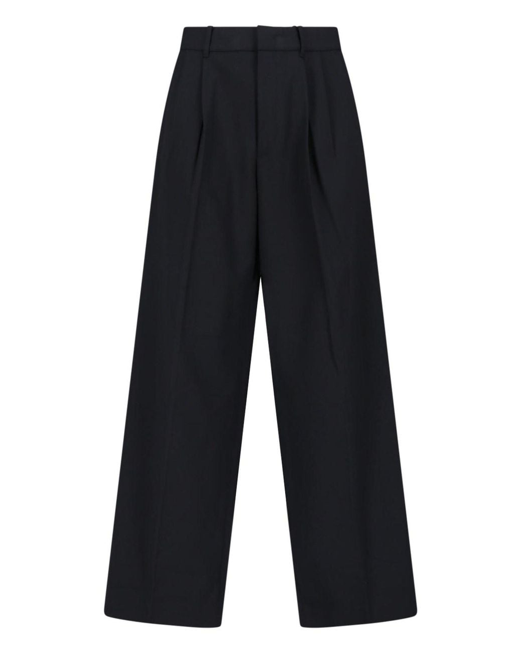 DUNST Blue Straight Tailored Trousers for men