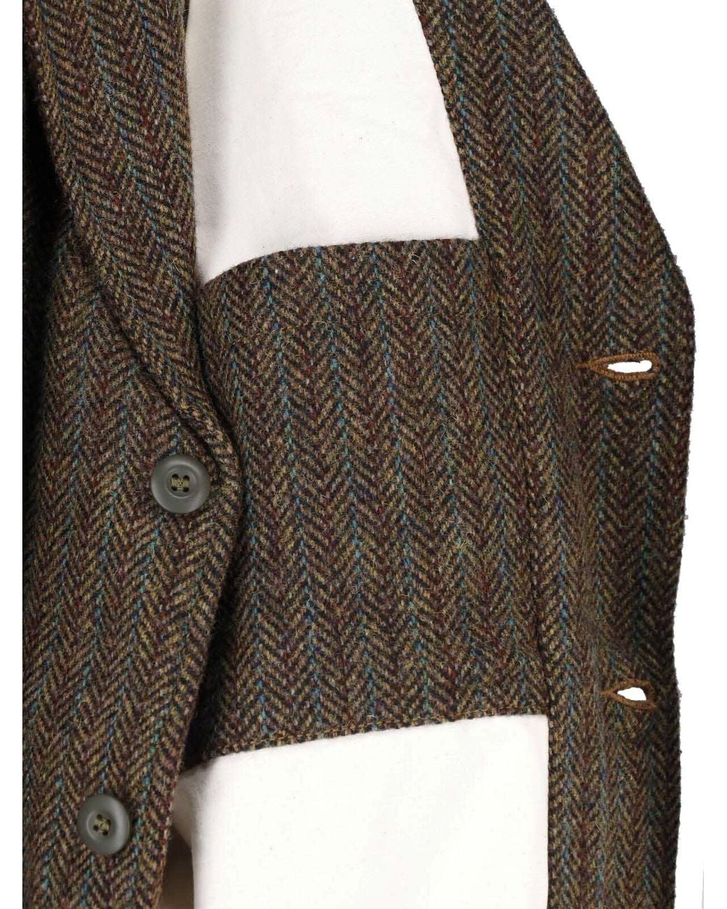 Roy Rogers Brown Wool-Blend Blazer for men