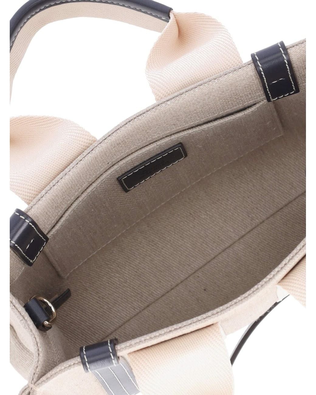 Chloé White Bags Linen