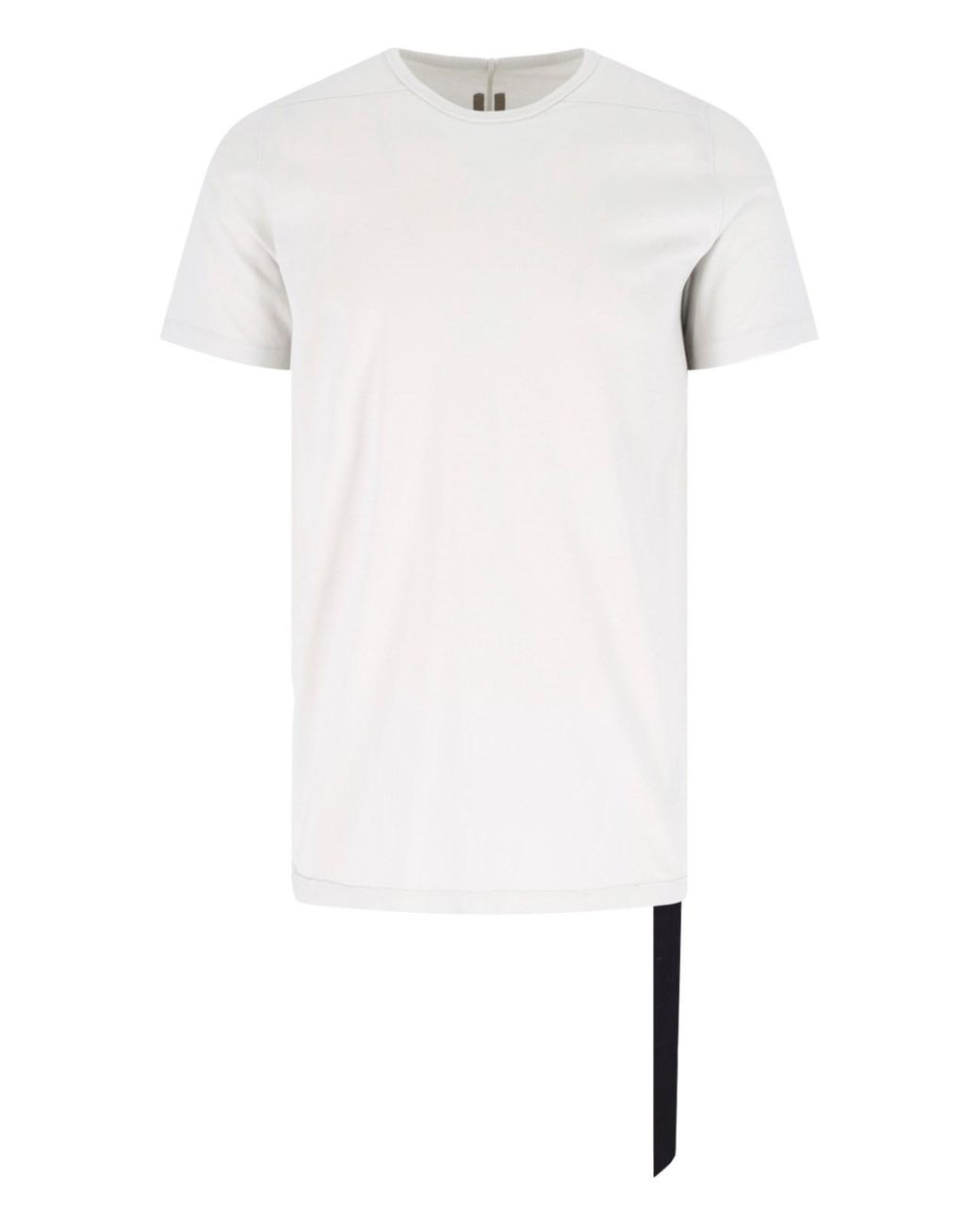Rick Owens White T-Shirt "Level T" for men