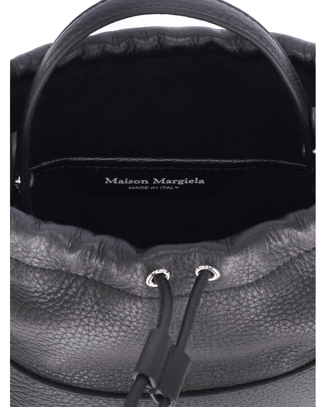 Maison Margiela Black 5Ac Bucket Bag
