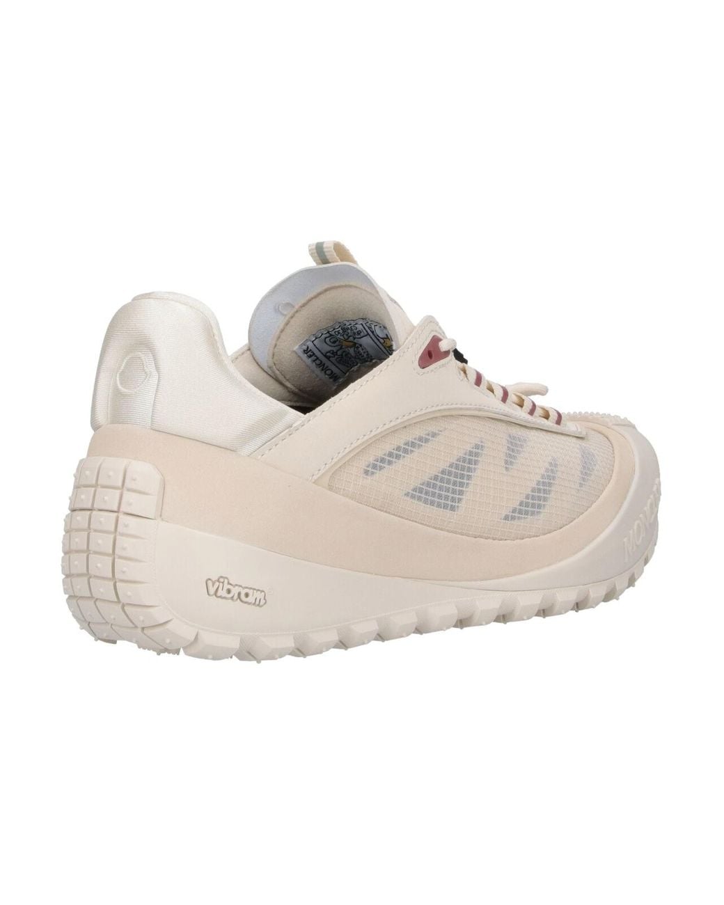 Moncler White Low-Top Mesh Sneaker