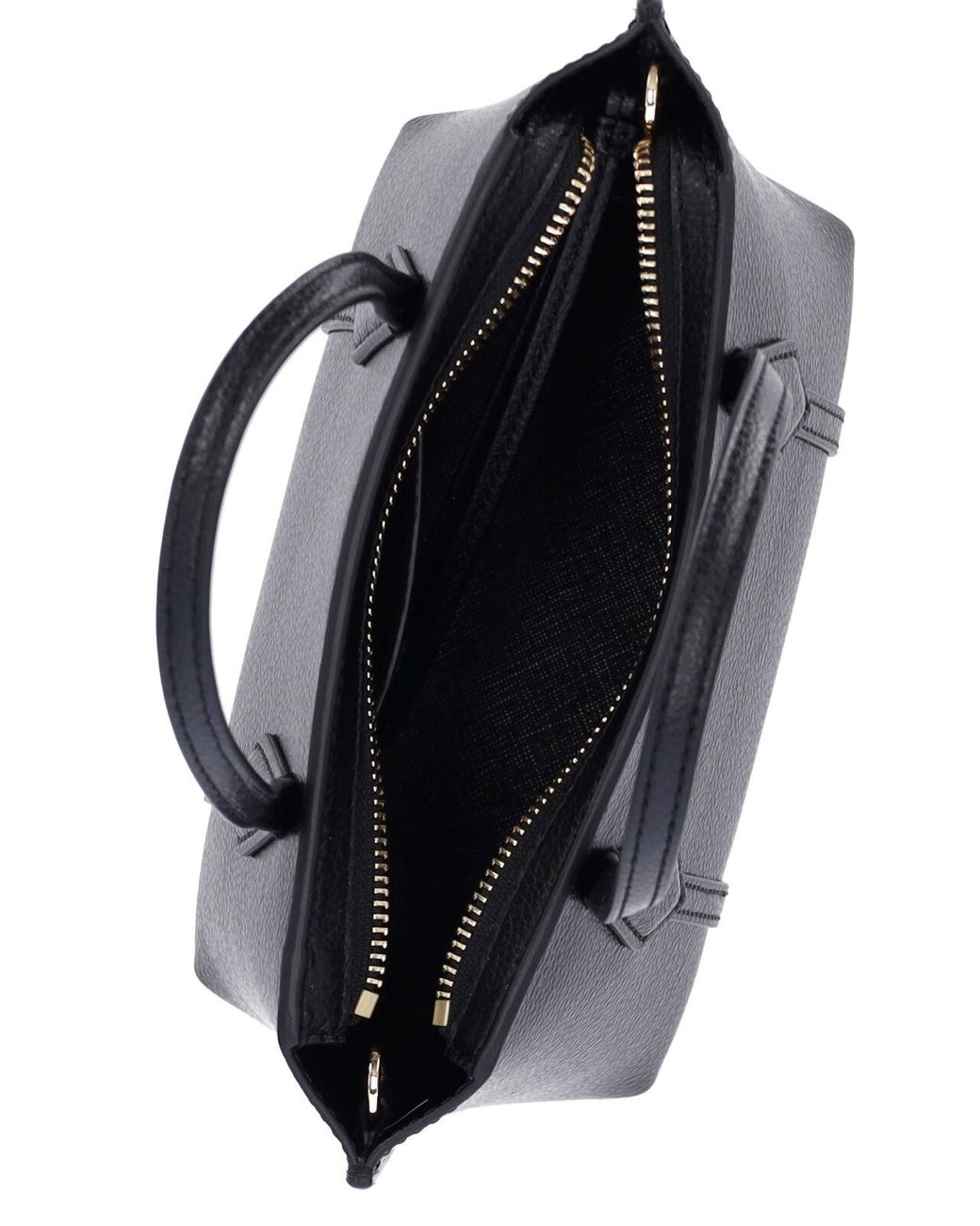 Tory Burch Black Mini Tote Bag "Perry"