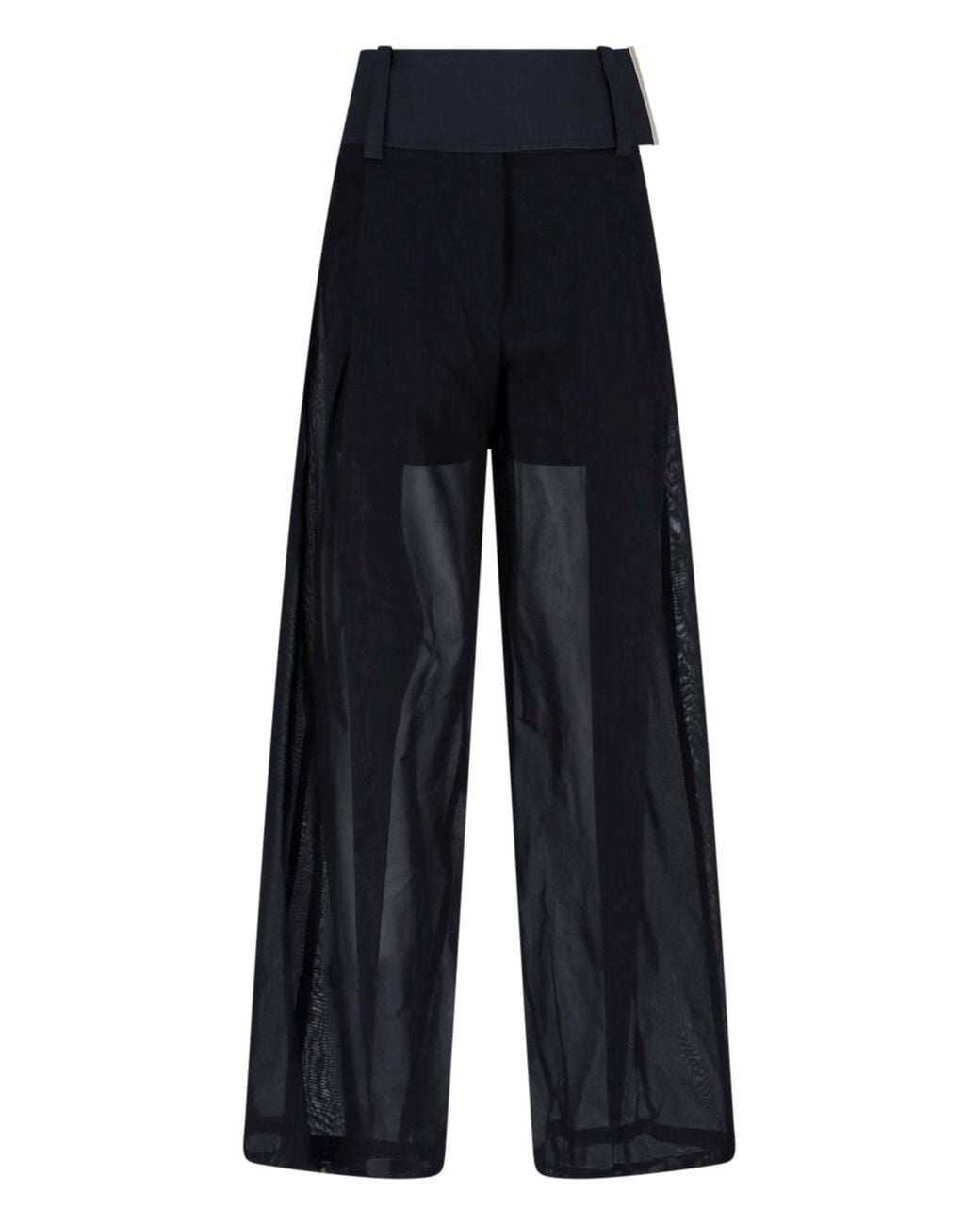 Sportmax Blue Wide Pants "Ferito"