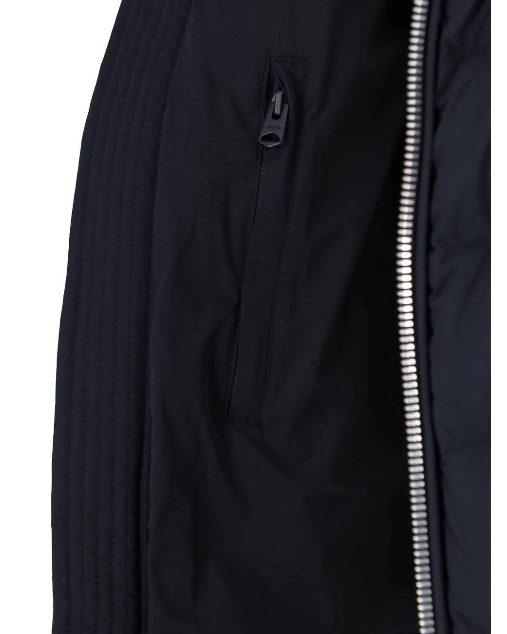 Mackage Blue Hooded Down Jacket "Jack" for men