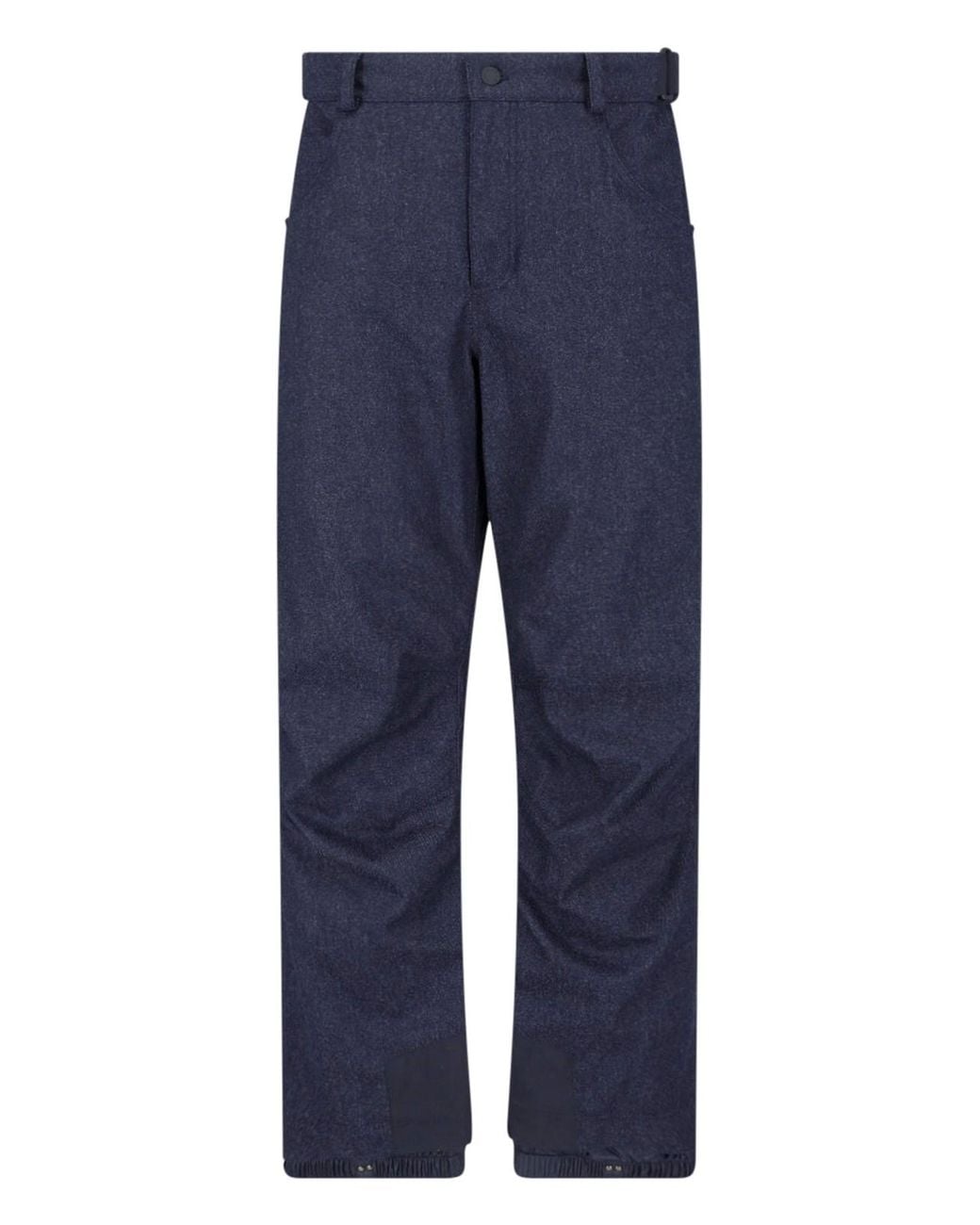 Moncler Blue Technical Fabric Ski Bib for men