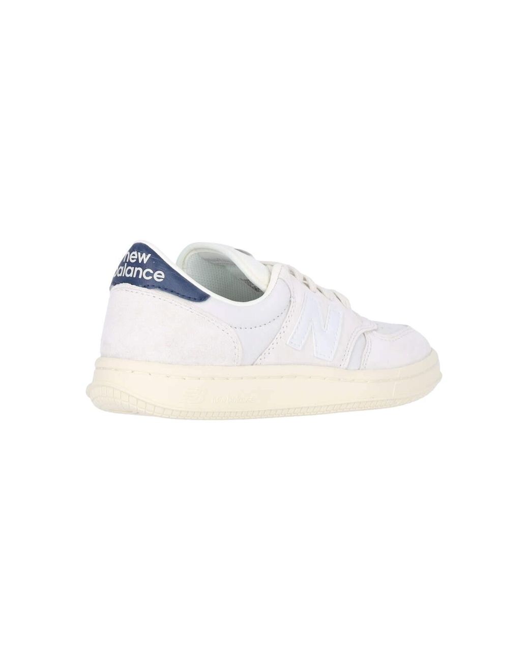 New Balance White Sneakers Suede