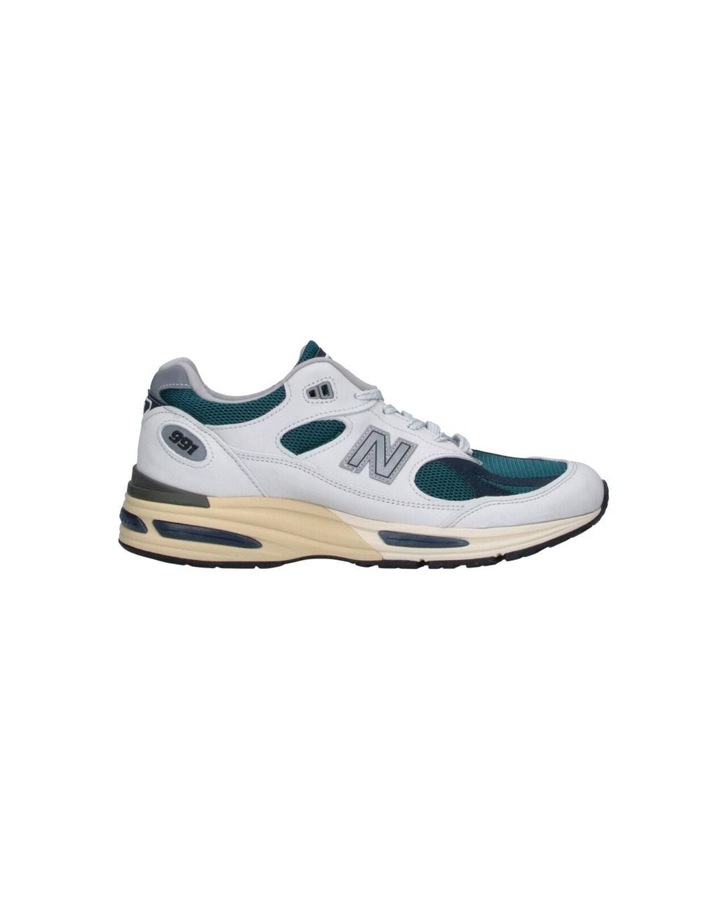 New Balance Blue 991 Mesh Running Sneakers