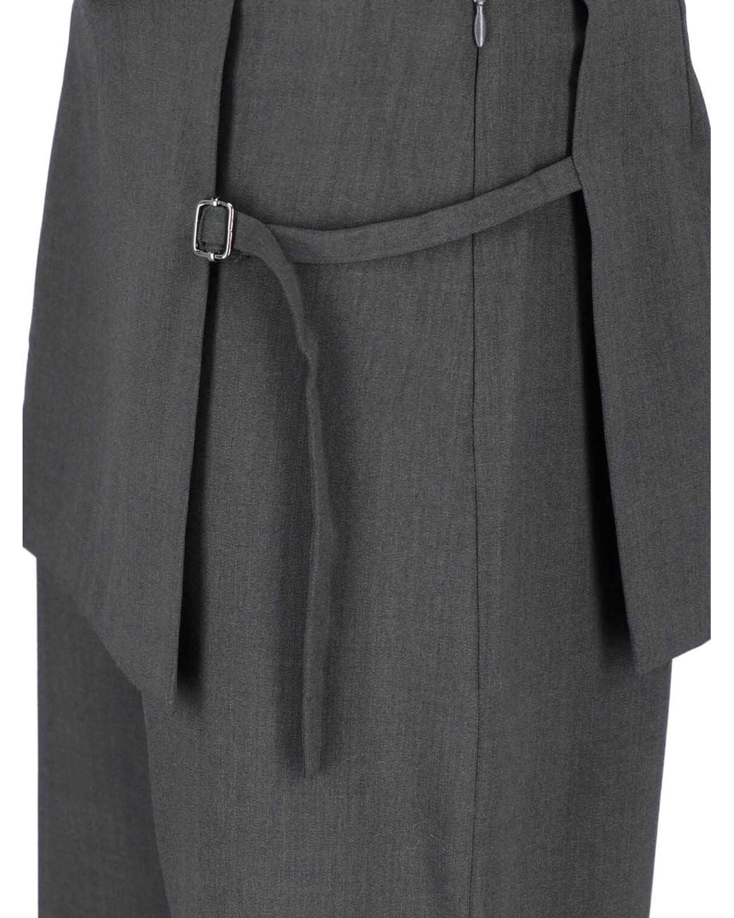 Paloma Wool Gray Layered Trousers "Archive"