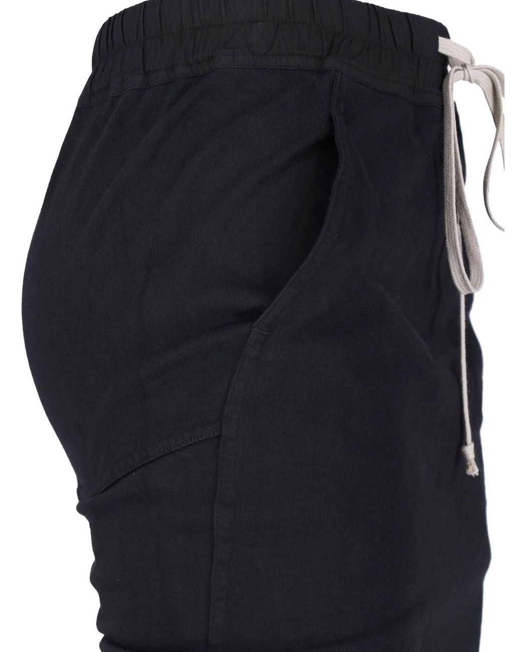 Rick Owens Black Maxi Skirt "Pillar"