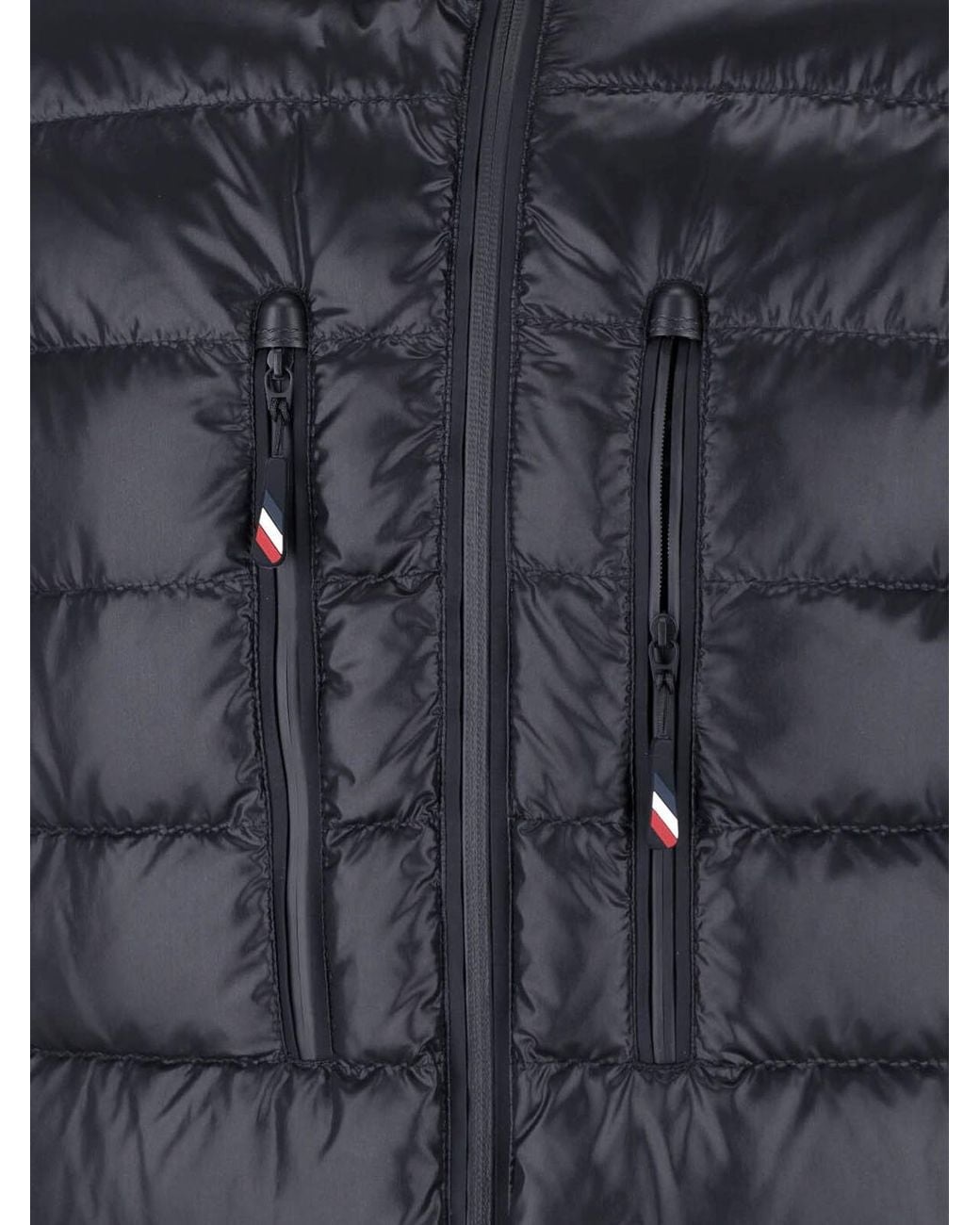 Moncler Black Padded Zip Cardigan for men