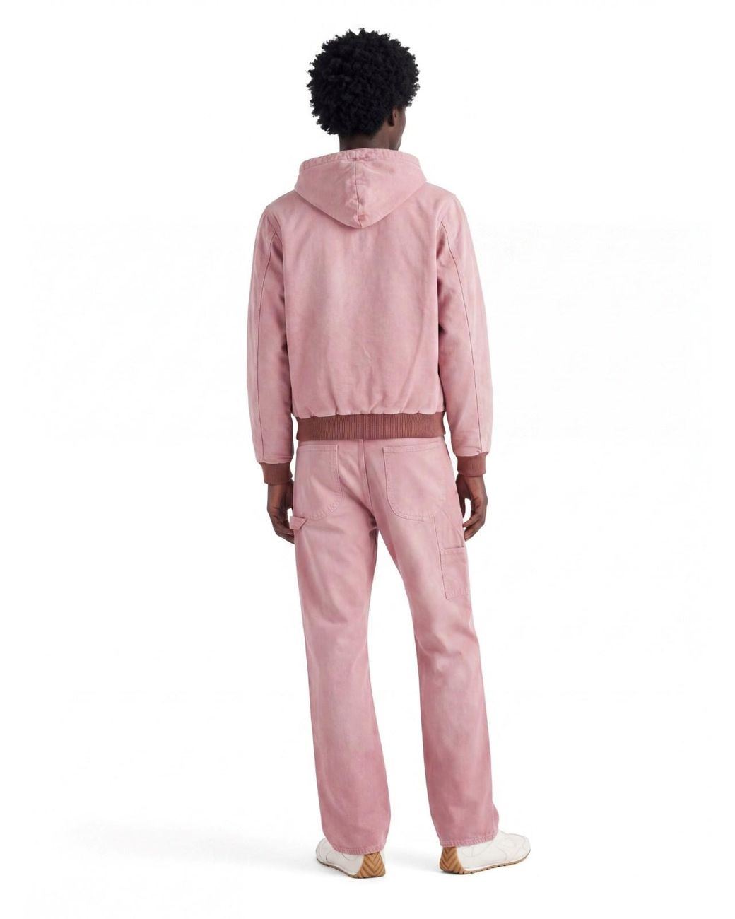 Auralee Pink Denim Jacket for men