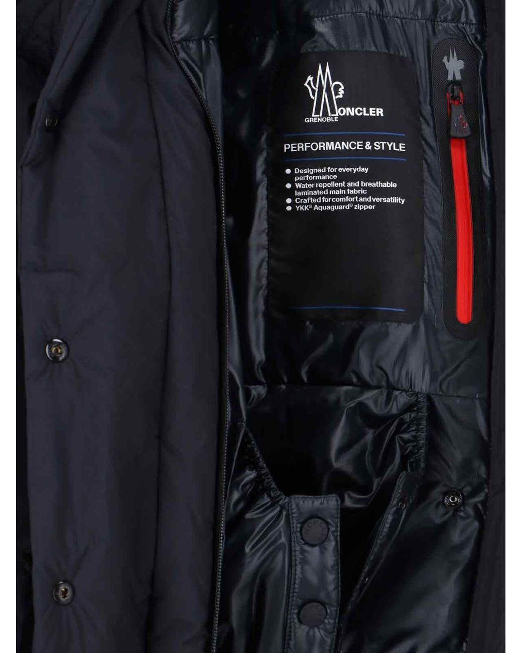 Moncler Blue "Anglin" Down Jacket