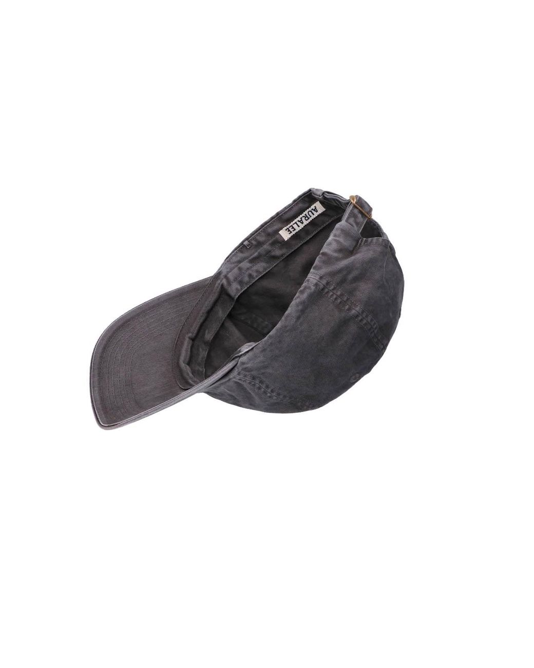 Auralee Gray Baseball Cap "Finx" for men