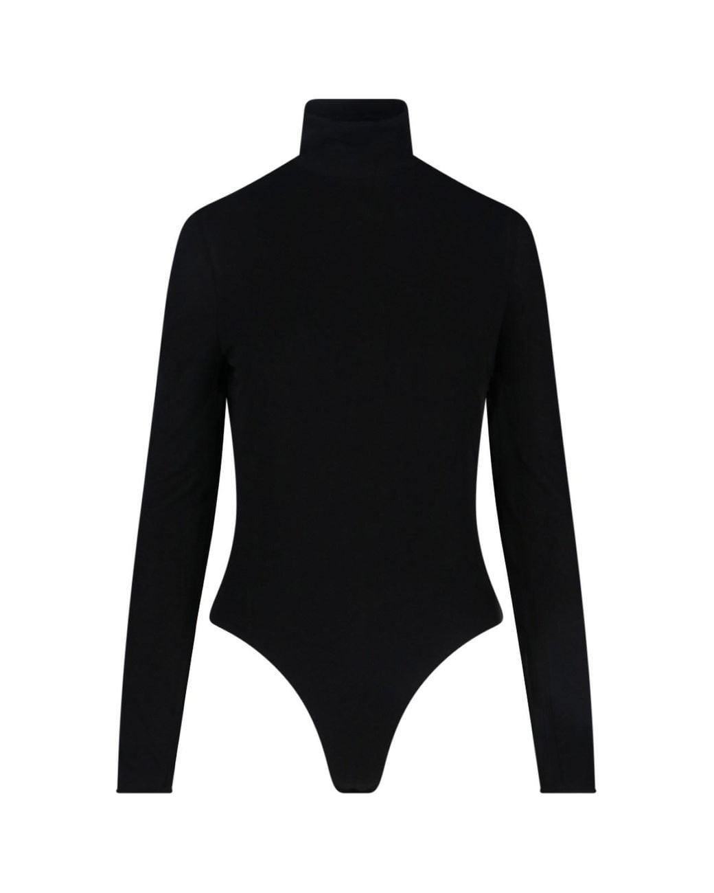 Alaïa Black Viscose Bodysuit