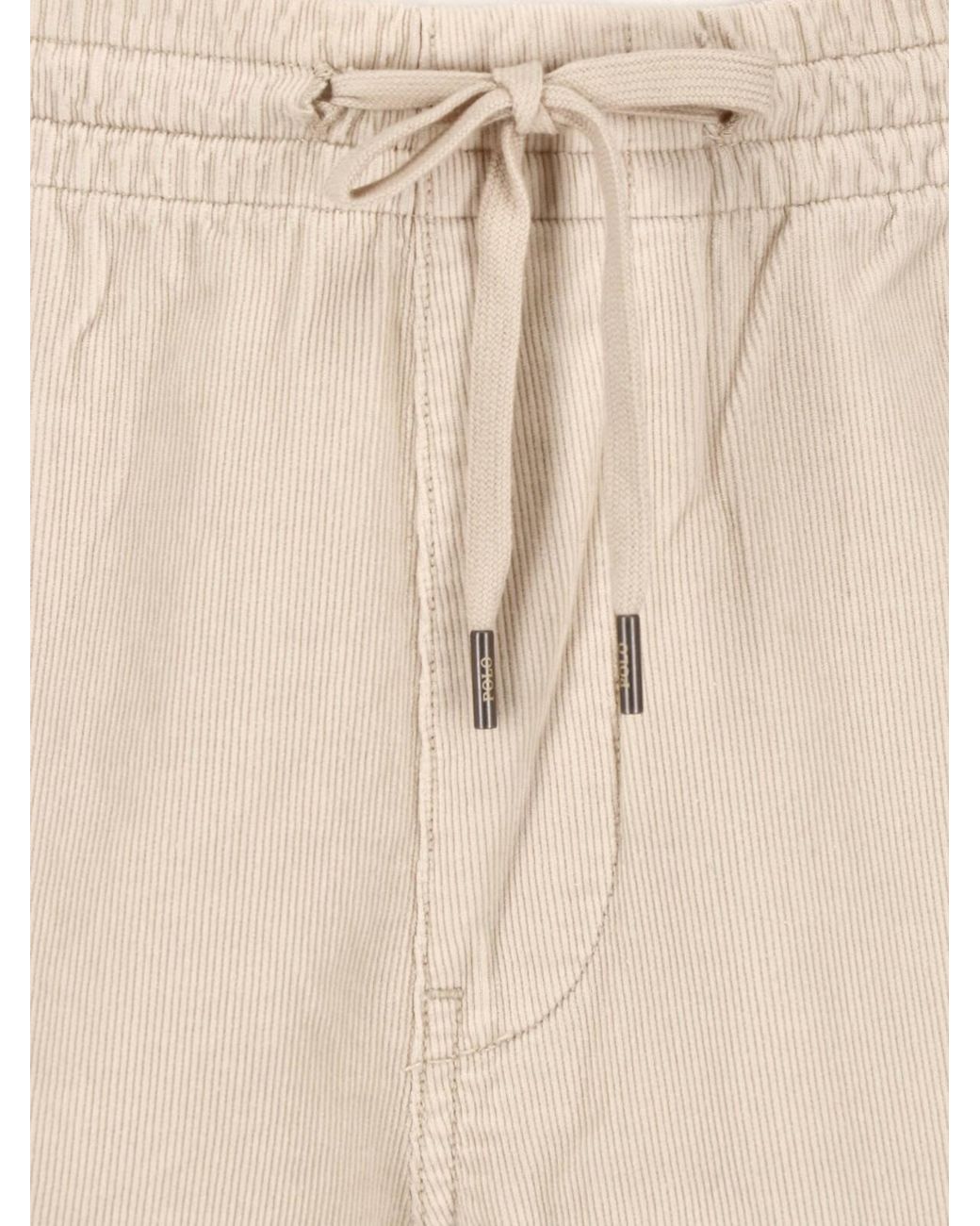 Polo Ralph Lauren Natural Ribbed Shorts for men