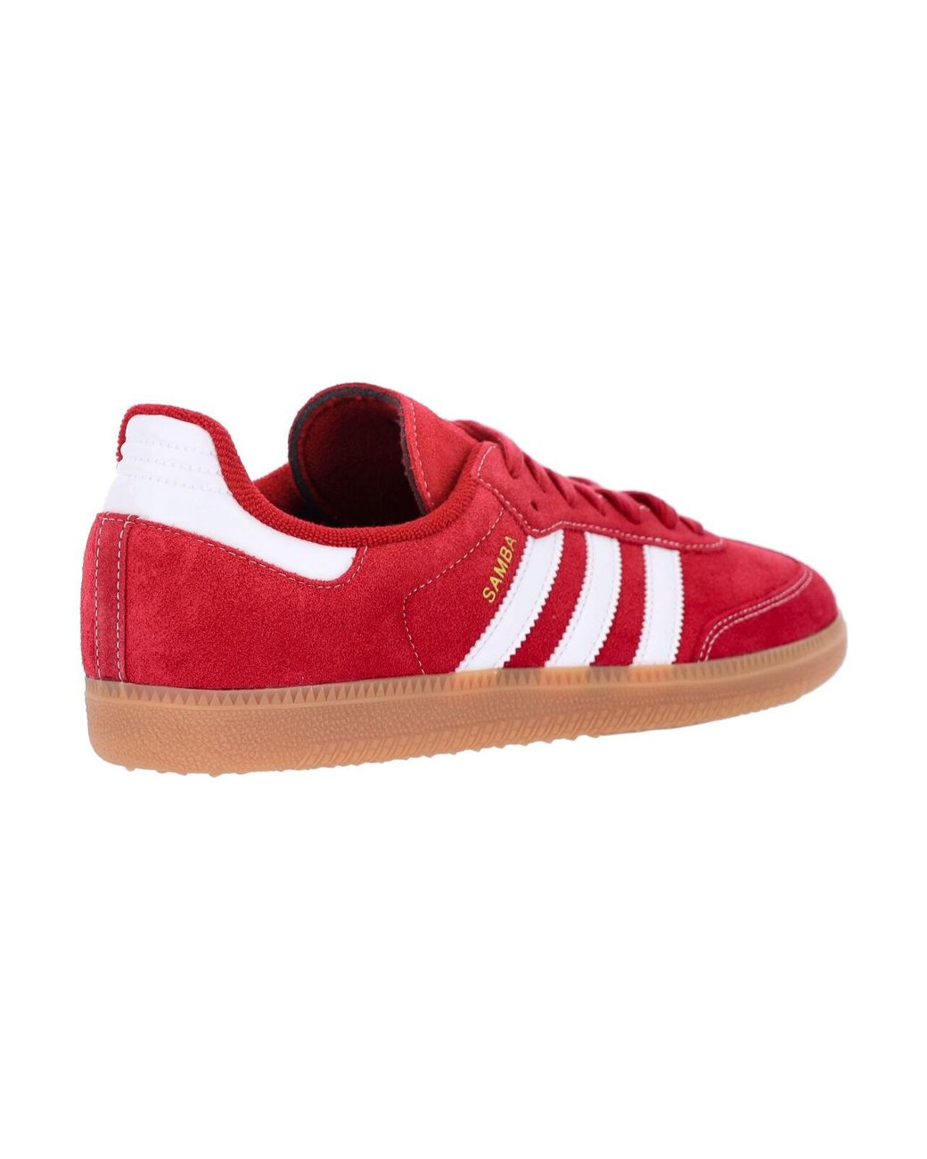 Adidas Red Samba Indoor Sneakers for men